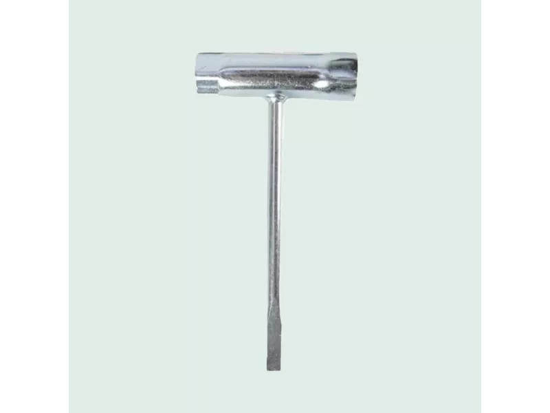 SODIPIECES - Clé à bougie avec manche tournevis - 13 et 19 mm