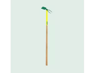 LEBORGNE - Serfouette forgée panne et fourche à douille ovale Duopro avec manche 130 cm