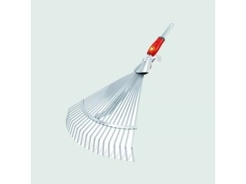 OUTILS WOLF - Balai à gazon réglable 22 dents plates Multi-star UCM - 36 à 58 cm