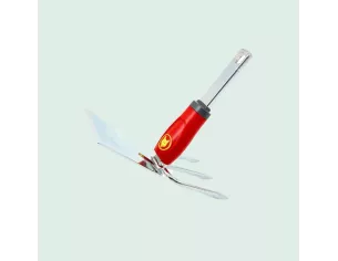 OUTILS WOLF - Serfouette à 3 dents + une panne Multi-star ILM - 8 cm