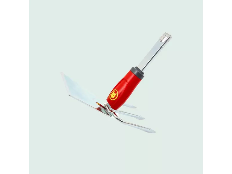 OUTILS WOLF - Serfouette à 3 dents + une panne Multi-star ILM - 8 cm