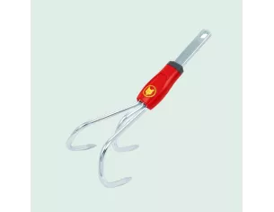 OUTILS WOLF - Griffe de jardin à 3 dents Multi-star BAM - 9 cm