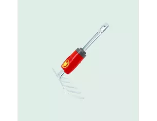 OUTILS WOLF - Petit râteau à fleurs à 5 dents Multi-star LJM - 8 cm