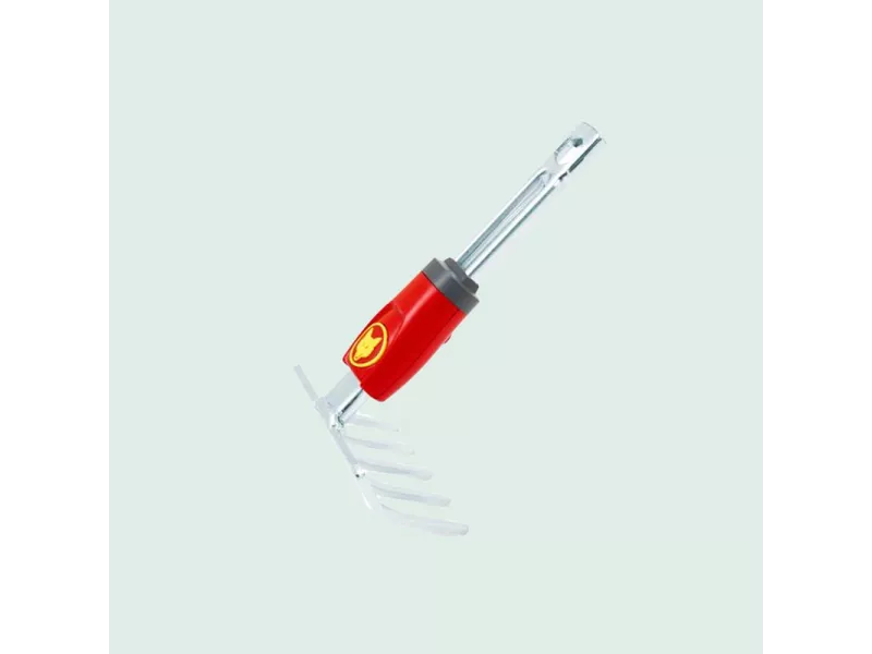 OUTILS WOLF - Petit râteau à fleurs à 5 dents Multi-star LJM - 8 cm