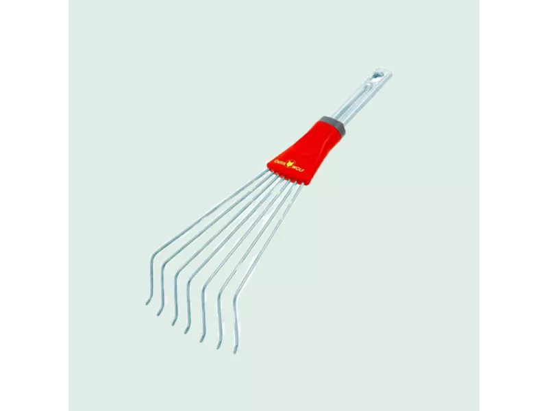 OUTILS WOLF - Petit balai à main à dents rondes Multi-Star - 11 cm