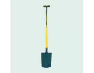 LEBORGNE - Bêche Duopro avec manche Novagrip béquille - 28 cm
