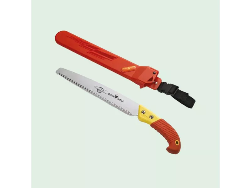 OUTILS WOLF - Couteau-scie avec fourreau - 27 cm