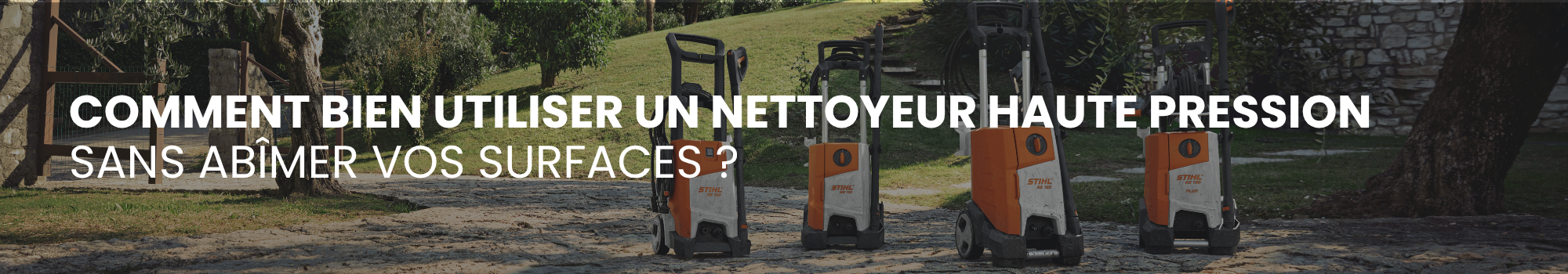 Comment bien utiliser un nettoyeur haute pression sans abîmer vos surfaces ?