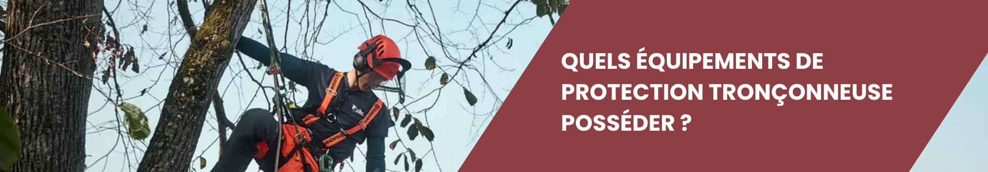 Équipements de protection tronçonneuse : le guide complet pour particuliers et professionnels